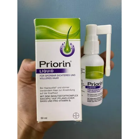 Hàng Đức PRIORIN - TINH CHẤT LOẠI BỎ RỤNG TÓC, KÍCH THÍCH MỌC TÓC, 50ml