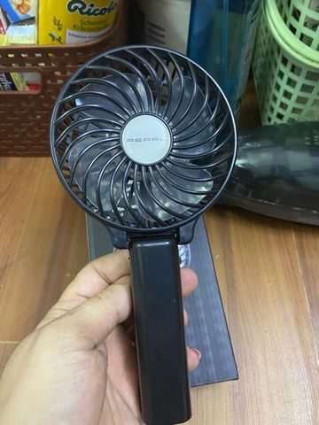 [Made in Germany] Quạt Sạc Cầm Tay Pearl VT-100.duo hàng nội địa Đức - Thiết kế nhỏ gọn, hiện đại