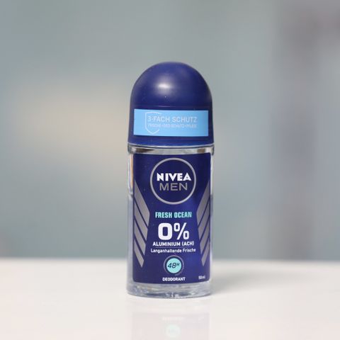 Lăn nách khử mùi Nivea Men 50ml - Ngăn tiết mồ hôi, hương thơm nam tính, khô thoáng 48 giờ, sản phẩm chăm sóc cá nhân hàng đầu từ Đức
