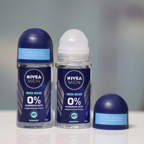Lăn nách khử mùi Nivea Men 50ml - Ngăn tiết mồ hôi, hương thơm nam tính, khô thoáng 48 giờ, sản phẩm chăm sóc cá nhân hàng đầu từ Đức
