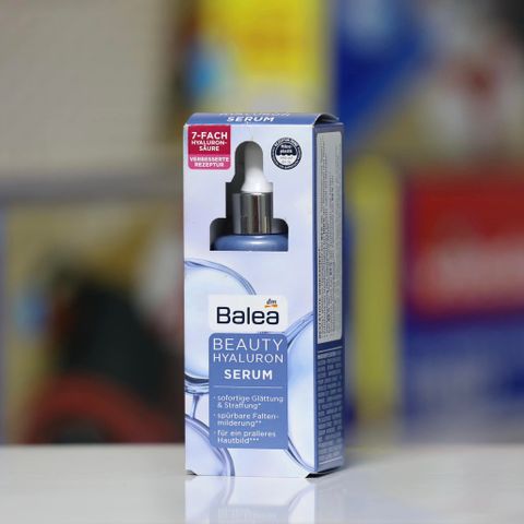 Huyết Thanh Balea Beauty Effect 7 Fach Hyaluron 30ml - Serum Cấp Ẩm Chống Lão Hóa, Da Mịn Màng Trẻ Trung Từ Đức