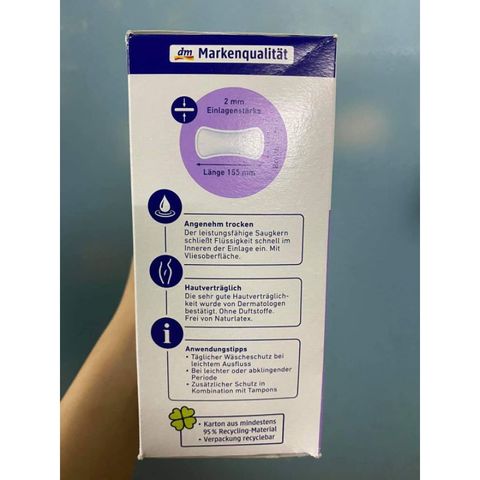Hàng Đức Băng vệ sinh hàng ngày Jessa .