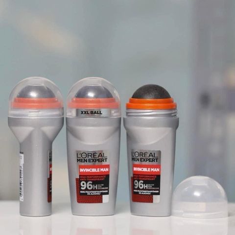 Lăn Nách Loreal Men Expert 50ml - Khử Mùi Hiệu Quả Lên Đến 96h, An Toàn Cho Da Nam, Không Chứa Cồn, Hương Thơm Tươi Mát