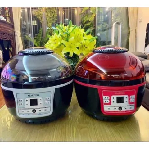 [SALE ĐẬM] Nồi chiên không dầu, nồi nướng không dầu Turbo Klarstein 9 lít siêu tiện dụng, chiên gà, ngan nguyên con
