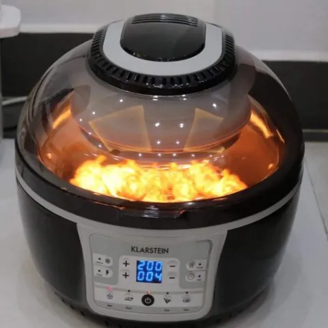 [SALE ĐẬM] Nồi chiên không dầu, nồi nướng không dầu Turbo Klarstein 9 lít siêu tiện dụng, chiên gà, ngan nguyên con
