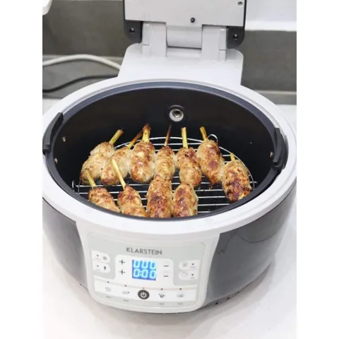 [SALE ĐẬM] Nồi chiên không dầu, nồi nướng không dầu Turbo Klarstein 9 lít siêu tiện dụng, chiên gà, ngan nguyên con