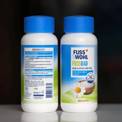 Muối Ngâm Chân Thảo Dược Fuss Wohl 450g - Sản Phẩm Chăm Sóc Bàn Chân Từ Đức Giúp Thư Giãn và Làm Sạch Da Mềm Mại