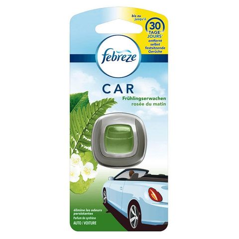Nước Hoa Ô Tô Febreze Car Hương Hoa Cỏ Mùa Xuân - Khử Mùi Hiệu Quả, Thoải Mái và An Toàn Cho Sức Khỏe, 2 ml