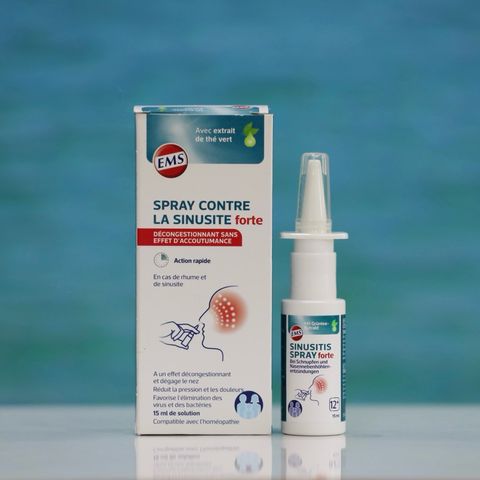 Xịt thông mũi giảm viêm xoang, nghẹt mũi, viêm mũi dị ứng Sinusitis - Hàng nội địa Đức.