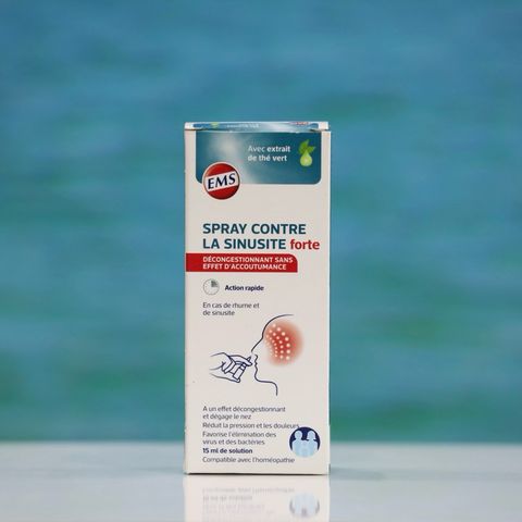 Xịt thông mũi giảm viêm xoang, nghẹt mũi, viêm mũi dị ứng Sinusitis - Hàng nội địa Đức.