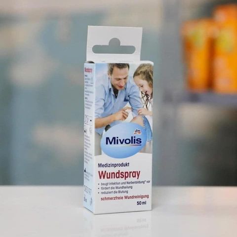 Hàng Đức Xịt cầm máu và khử trùng vết thương Das