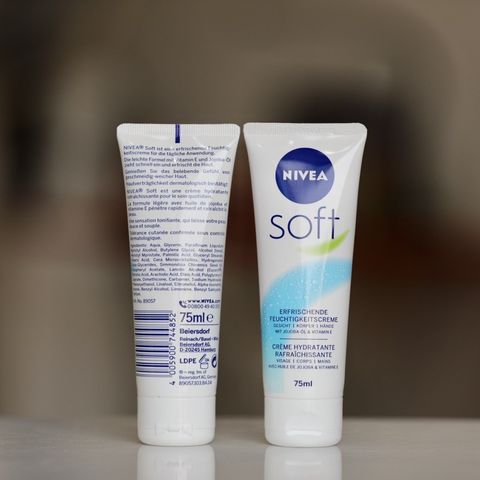 Kem Dưỡng Ẩm Nivea Soft 75ml - Dưỡng Da Mềm Mại, Chống Khô Nẻ, Xuất Xứ Đức, Hàng Nội Địa Chất Lượng Cao