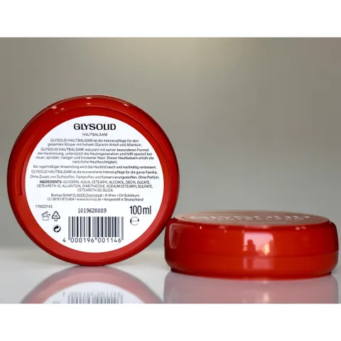 Kem nẻ Glysolid Hautbalsam chống khô nứt nẻ - Dưỡng ẩm hiệu quả cho da, 100ml, hàng nội địa Đức