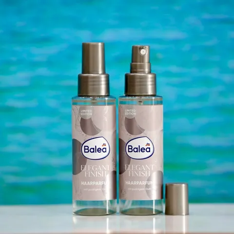 Nước Hoa Tóc Balea Elegant Finish 100ml - Hương Phấn Sang Trọng, An Toàn Cho Tóc, Công Thức Vegan, Thân Thiện Môi Trường