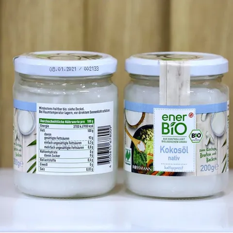 Dầu Dừa Hữu Cơ Ép Lạnh Bio Kokosol 200g - Dưỡng Da, Chăm Sóc Tóc, Sản Phẩm An Toàn Từ Đức