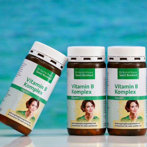 Viên Uống Vitamin B Komplex Kräuterhaus Sanct Bernhard - Hỗ Trợ Sức Khỏe Cơ Thể - 150 Viên, Made in Germany