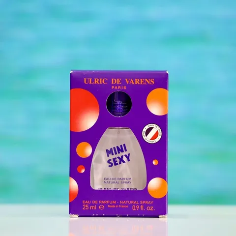 Nước Hoa Ulric De Varens Mini Sexy Eau de Parfum 25ml - Hương Ngọt Ngào Gợi Cảm, Quyến Rũ Cho Ngày và Đêm