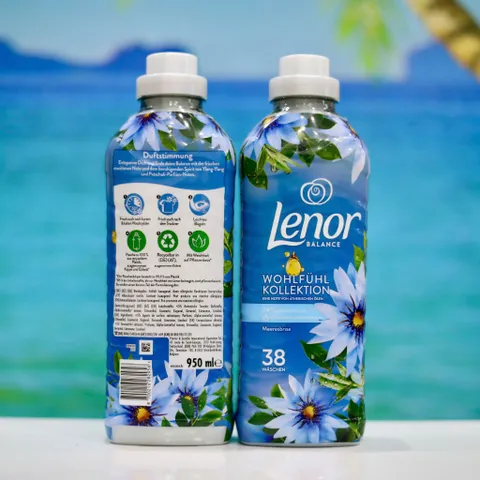 Nước xả vải Lenor Aprilfrisch 950ml - Hương xuân tươi mát, làm mềm vải, nội địa Đức, lưu hương lâu, dễ là ủi