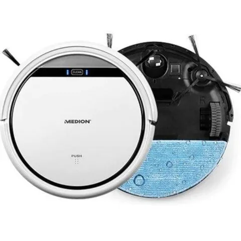 [HÀNG CHÍNH HÃNG] Robot hút bụi - lau nhà tự sạc 2 trong 1 Medion MD19510