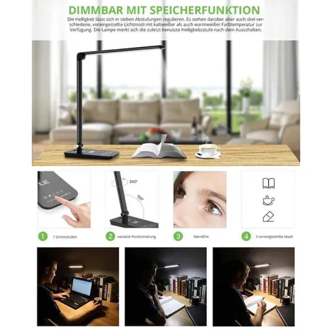Đèn bàn học bóng LED