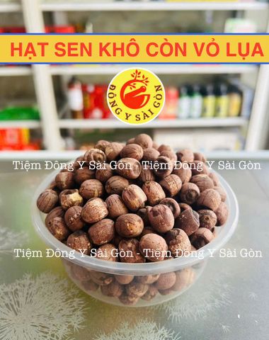 Hạt Sen Khô Đen Nguyên Vỏ Lụa - Thực Phẩm Giàu Dinh Dưỡng, Hương Vị Thơm Ngon, Món Ngon Bổ Dưỡng Cho Sức Khỏe