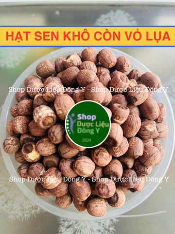 Hạt Sen Còn Nguyên Vỏ Lụa - Thực Phẩm Khô Nguyên Chất, Hương Vị Thơm Ngon, Giàu Dinh Dưỡng 367500