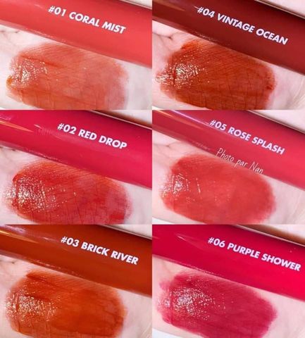 Son Tint Nước Siêu Lì Romand Glasting Water Tint 4g - Chất Son Bóng Tự Nhiên, Độ Dưỡng Ẩm Cao, Màu Mềm Mại, Đẹp Quyến Rũ
