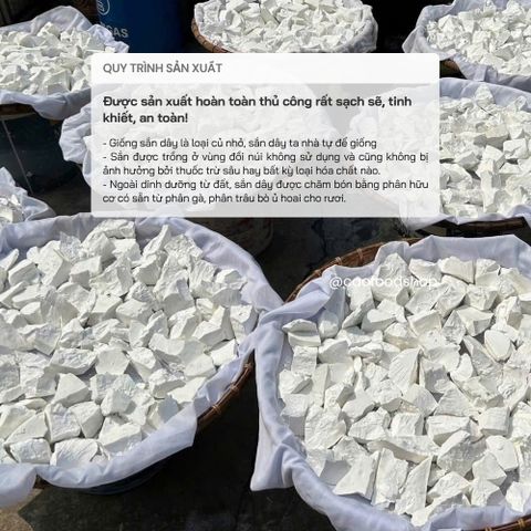 Tinh Bột Sắn Dây CAOFOOD Nguyên Chất 100% - Hàng Việt Nam, Giúp Thanh Nhiệt, Bổ Sung Năng Lượng, 500g/1kg