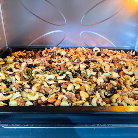 Granola Siêu Hạt Không Yến Mạch Nướng Mật Ong CAO Food - Ngũ Cốc Dinh Dưỡng 100% Không Đường, Handmade Từ Hạt Cao Cấp