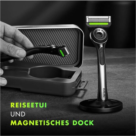 Dao Cạo Ướt Gillette Labs - Công Nghệ Làm Sạch Tích Hợp, 5 Lưỡi, Thiết Kế Linh Hoạt Dành Cho Nam Giới