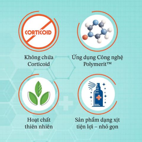 Dung dịch xịt Novaskin 15ml - Hỗ trợ làm dịu và phục hồi da nhạy cảm, giảm ngứa do Viêm Da và Chàm, bảo vệ vùng da tổn thương