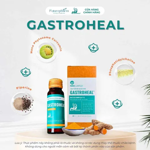 Thực Phẩm Bảo Vệ Sức Khỏe Gastroheal - Hỗ Trợ Giảm Đau Dạ Dày, Tăng Cường Bảo Vệ Niêm Mạc, Giảm Tình Trạng Đầy Bụng, Khó Tiêu