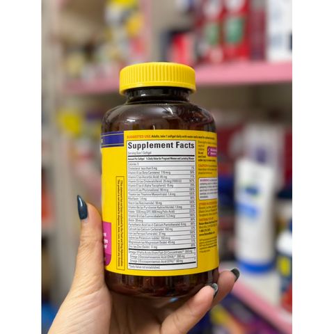 Vitamin Bổ Sung Bầu Prenatal Multi+DHA 150 Viên - Hỗ Trợ Phát Triển Thai Nhi và Sức Khỏe Mẹ Bầu