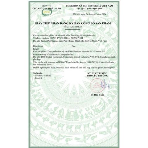 Viên uống Nutricost Vitamin K2 + D3 120 Viên - Hỗ trợ Hấp Thụ Canxi, Xương Chắc Khỏe, Tăng Cường Sức Đề Kháng