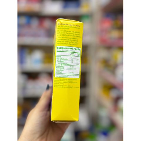 Viên uống Culturelle Probiotic 50 viên - Hỗ trợ tiêu hóa tự nhiên, cân bằng vi sinh đường ruột, tăng cường sức khỏe miễn dịch