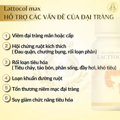 Lacttocol Max - Thực Phẩm Chức Năng Hỗ Trợ Tiêu Hóa, Giảm Trào Ngược Dạ Dày, Viêm Dạ Dày, 30 Viên