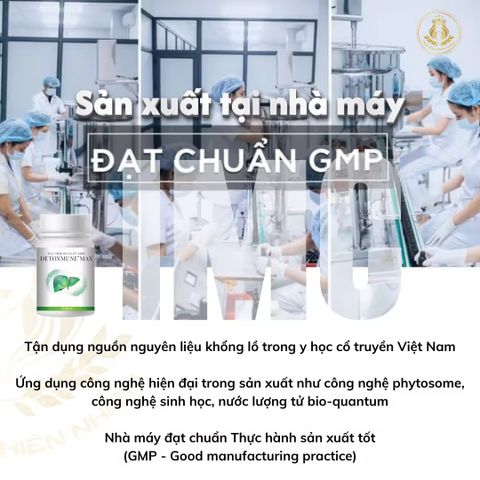 Viên Uống Giải Độc Gan Detoxmune Max - Bảo Vệ Gan, Giải Độc, Hỗ Trợ Chức Năng Gan 30 Viên/Hộp - Sản Phẩm Chăm Sóc Sức Khỏe