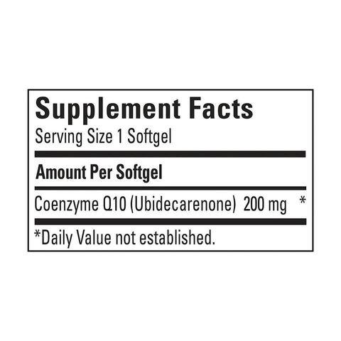 Viên uống bổ tim mạch Nature Made CoQ10 200mg - Hỗ trợ sức khỏe tim mạch, tăng cường năng lượng, 140 viên của Mỹ