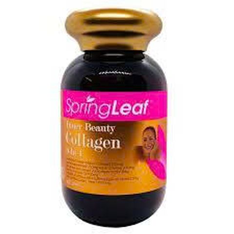 Collagen 6 in 1 Spring Leaf Inner Beauty Plus - Tăng cường sức khỏe da, tóc và móng - Sản phẩm làm đẹp tự nhiên từ Úc