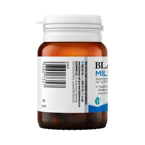 Viên Uống Giải Độc Gan Blackmores Liver Health Milk Thistle 42 Viên - Hỗ Trợ Chức Năng Gan Từ Thiên Nhiên, Giải Độc Hiệu Quả