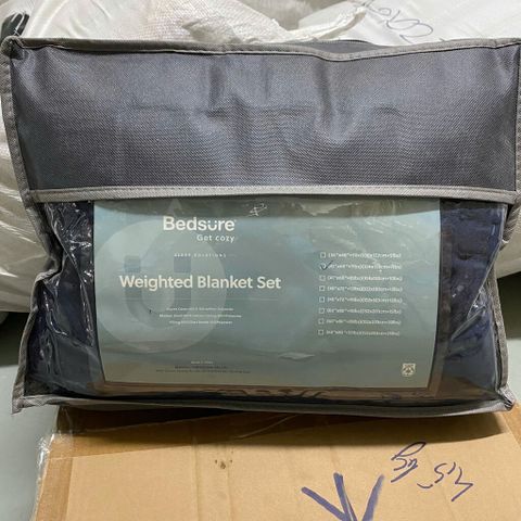 Chăn Trọng Lực Bedsure 4.6kg Canada - Chăn 2 lớp giảm lo âu, giúp ngủ ngon, kích thước 104x152cm - Món quà tuyệt vời cho sức khỏe