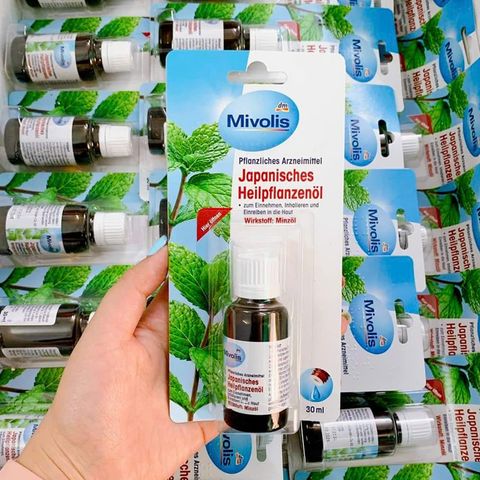 Tinh dầu bạc hà Mivolis Đức 30ml