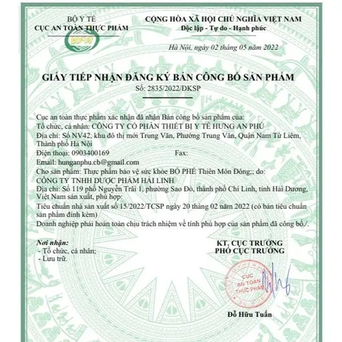 Viên Uống Bổ Phế Thiên Môn Đông - Hỗ Trợ Giảm Ho, Đờm, Đau Họng - Thực Phẩm Chức Năng Hộp 30 Viên Nang Cứng