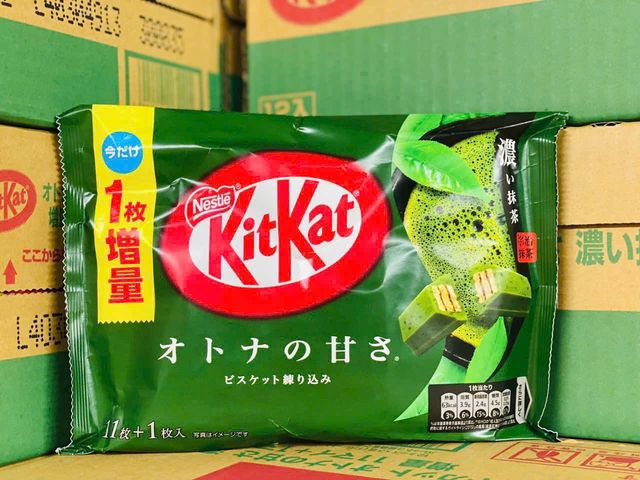 Bánh Kitkat Nhật Bản 100g - Hương Vị Độc Đáo Socola, Trà Xanh, Wasabi, Quà Tặng Ẩm Thực Nhật Bản Chính Hãng