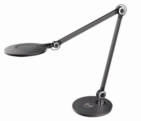 Đèn Bàn Học Protex PR033L - Đèn LED Cao Cấp Thay Đổi Màu Sáng, Cảm Ứng, Sạc Không Dây Qi, Siêu Tiết Kiệm Điện, Tuổi Thọ 35.000 Giờ