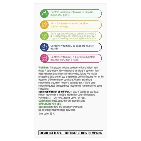 Viên uống Vitamin tổng hợp Centrum Advance 100 viên - Tăng cường sức đề kháng, năng lượng và sức khỏe toàn diện