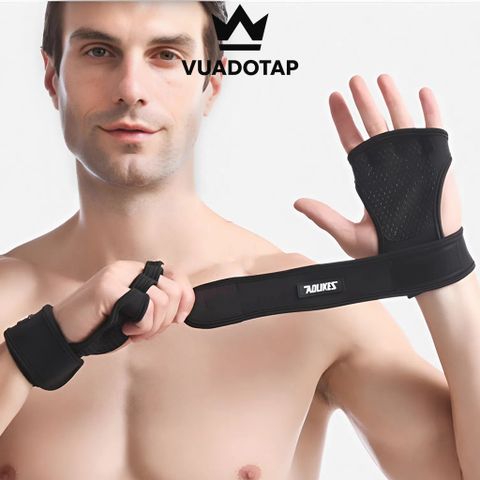 Găng Tay Tập Gym Hở Ngón Aolikes A-117 - Găng Tay Thể Thao Cao Cấp Cho Nam Nữ, Bảo Vệ Tay Khi Tập Luyện Gym, Yoga