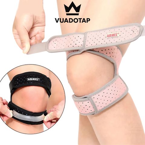 Đai Bảo Vệ Gối Aolikes A7928 - Phụ Kiện Thể Thao Đeo Đầu Gối Giảm Chấn Thương, Phù Hợp Chạy Bộ, Đạp Xe, Yoga, Thể Dục, Tập Gym