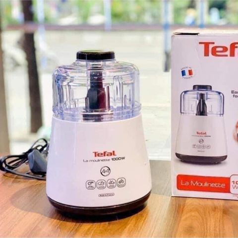 Máy Xay Tefal La Moulinette DPA130 - Xay Thịt, Rau Củ Đa Năng 1000W, 3 Tốc Độ, Thiết Kế Gọn Nhẹ, Bảo Hành 12 Tháng