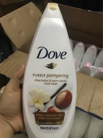 Sữa tắm Dove Purely Pampering Shea Butter & Warm Vanilla Body Wash 750ml
